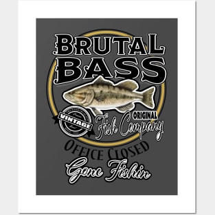 Brutal Bass Fish Co Posters and Art